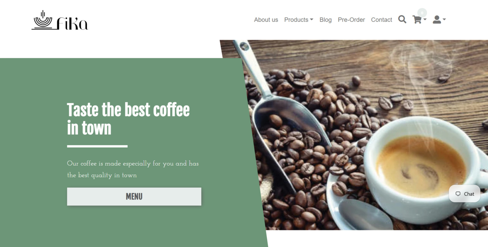 Fika Home Page