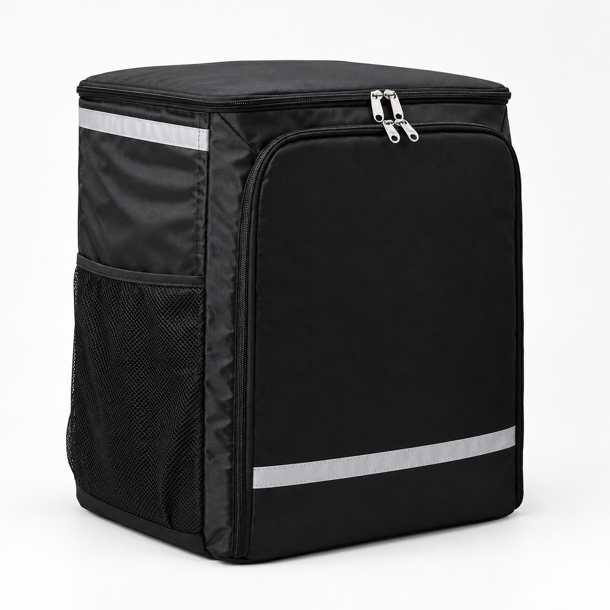 Black Insulated Delivery Bag
